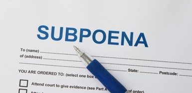 I Received A Court Subpoena In SC… Now What? Photo I Received A Court Subpoena In SC… Now What? Photo